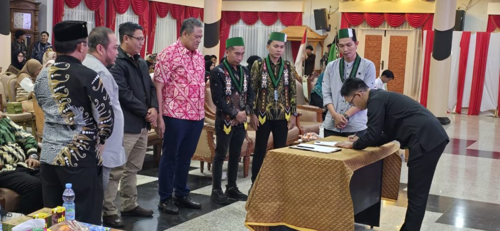 Pelantikan pengurus HMI Kukar, masa jabatan 2025-2026