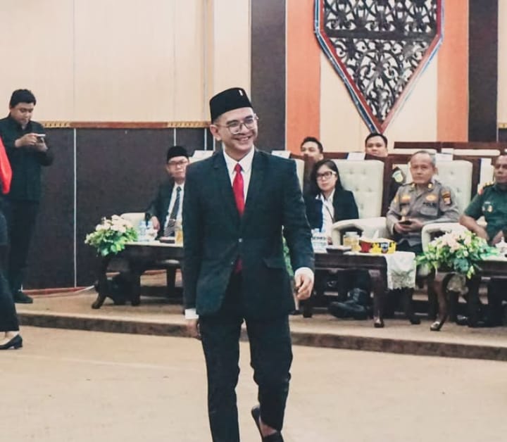 Akbar Haka Dilantik Sebagai DPRD Kukar (Instagram)
