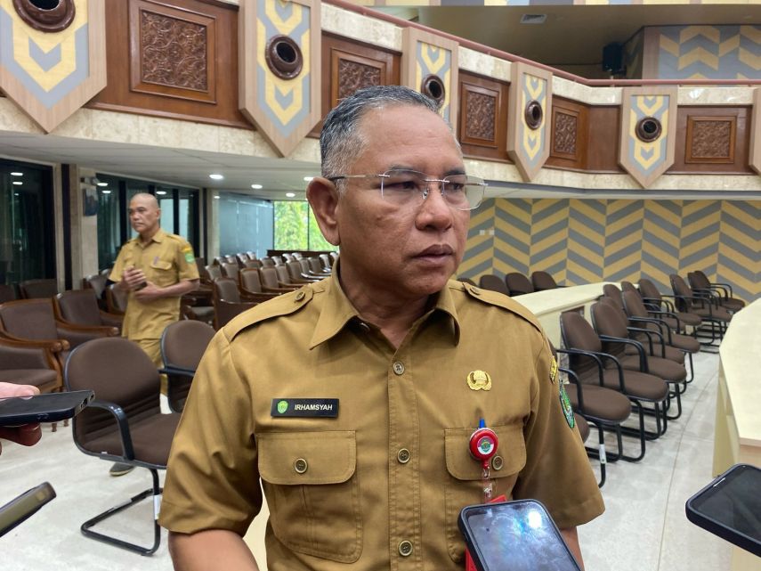 Plt Kepala Dishub Kaltim, Irhamsyah. (Defrico/Kaltimtoday.co)