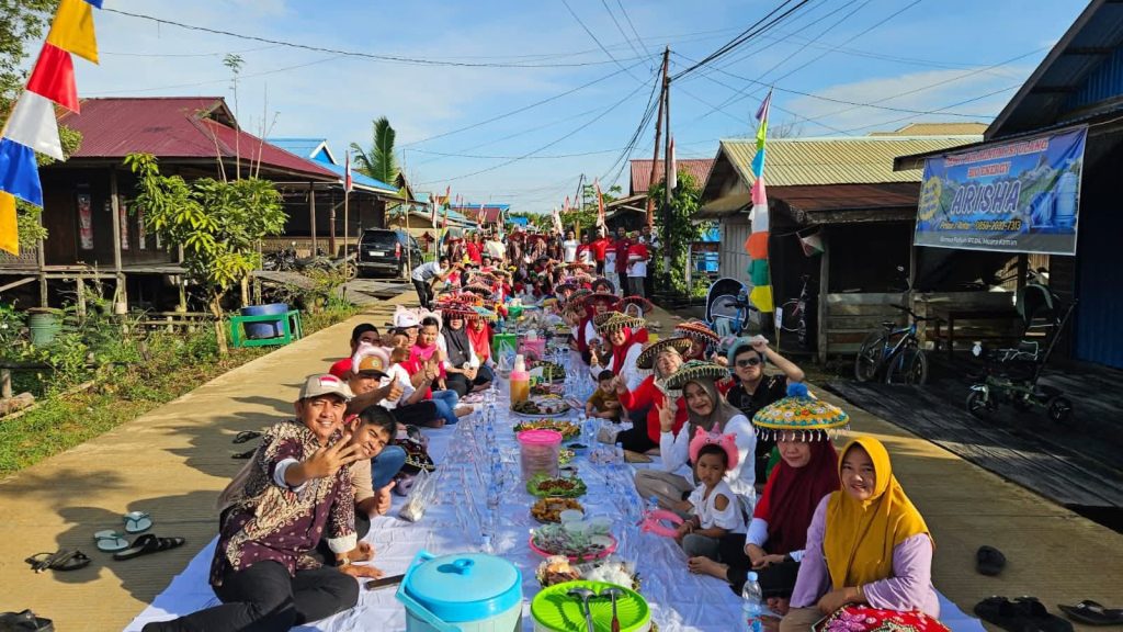 Beseprah HUT RI Ke 80, Di Benua Puhun